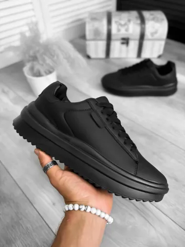 Adidasi barbati casual negri 069 N15-3